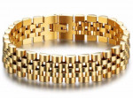 Mens Stainless Steel Rolex Style Presidential Jubilee Bracelet