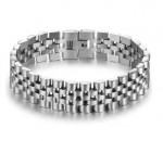 Mens Stainless Steel Rolex Style Presidential Jubilee Bracelet