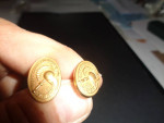 West Point Gold Filled Cuff Links > "Mint"