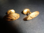 West Point Gold Filled Cuff Links > "Mint"