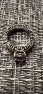 JAI Amethyst Ring