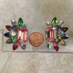 Rhinestone earrings