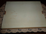 Gucci Table Top Display > Faux Suede w/Extended Sides >Excellent