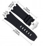 28MM AP BAND STRAP FITS 42MM AUDEMARS PIGUET ROYAL OAK OFFSHORE