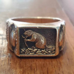 Mass institute technology class ring 1974 selling at spot