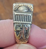 Mass institute technology M I T class ring 1974 sell at spot