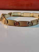14k Tone Yellow/White Gold Cartier Design