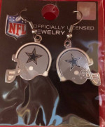 Cowboys earrings new