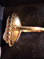 ANTIQUE BEAUTIFUL CAMEO RING 14KYG