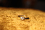 Remarkable heart shaped diamond ring