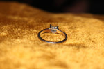 Remarkable heart shaped diamond ring