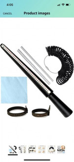 Ring Sizer Measuring Tool Set- NEW in box