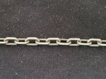 Sterling Silver Box Link Bracelet. 7 in.