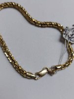14k Yellow Gold Helical Rope Designer Bracelet by BB