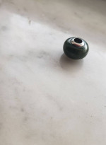 Sterling Silver Genuine Aventurine Bead for European Charm Bracelet