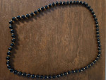 Onyx Rope Necklace