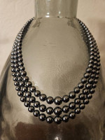 Black Pearl Necklace