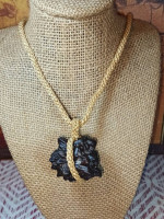 VERY RARE Grade A Quality Prophecy Stone Handwoven Necklace