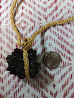 VERY RARE Grade A Quality Prophecy Stone Handwoven Necklace
