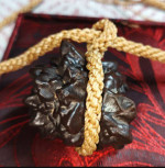 VERY RARE Grade A Quality Prophecy Stone Handwoven Necklace