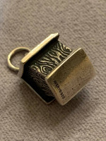 James Avery Retired 3D Silver Birdhouse Charm