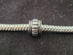 Sterling Silver IBB Pandora-Style Snake Bracelet. 7.5 in.