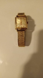 MEN'S CLINTON SWISS 17J AUTOMATIC 10KRGP BEZEL