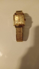 MEN'S CLINTON SWISS 17J AUTOMATIC 10KRGP BEZEL