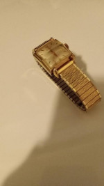 MEN'S CLINTON SWISS 17J AUTOMATIC 10KRGP BEZEL