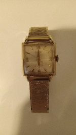 MEN'S CLINTON SWISS 17J AUTOMATIC 10KRGP BEZEL