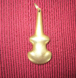 Unique VERMEIL PENDANT by Ilias Lalaounis