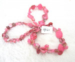 Set of  3 Shell Bead Stretch BRACELETS