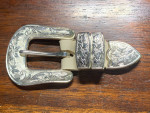 Western 4 Silver Piece Buckle Set (NEW) Best Offer
