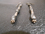 Hematite Beaded Dangle Earrings