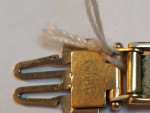 14k Yellow Gold Mens Vercace Grela Designer Bracelet 8.35" in Length