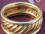 DAVID YURMAN 18K BAND RING PAID $8900