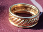 DAVID YURMAN 18K BAND RING PAID $8900