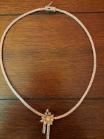 Quality Flower Silver Necklace- 20 Grams of Silver