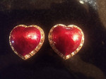 Victoria's Secret Heart Earrings
