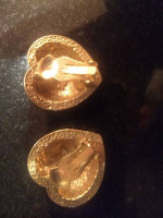 Victoria's Secret Heart Earrings