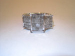 10K Gold Diamond Ring Wedding / Engagement size 6.25 Excellent cond