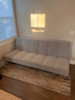 CB2 Flex Microgrid Grey Sleeper Sofa (70% off!)