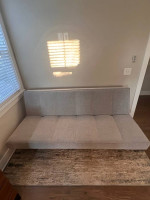 CB2 Flex Microgrid Grey Sleeper Sofa (70% off!)