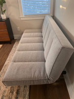 CB2 Flex Microgrid Grey Sleeper Sofa (70% off!)