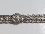 18k White Gold Designer Bracelet with Diamonds