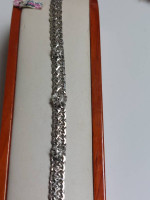 18k White Gold Designer Bracelet with Diamonds