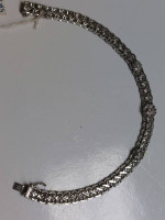 18k White Gold Designer Bracelet with Diamonds