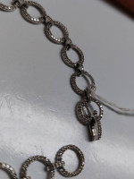 14k White Gold Diamond 4.04ctw 7.5" in Length