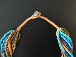 Beautiful beaded multi-strand necklace