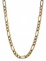 Mens 10K Gold Figaro-Link Chain